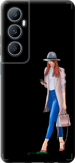 TPU чехол Девушка 1 для Realme C65 4G - 4751b-3719 изображение 