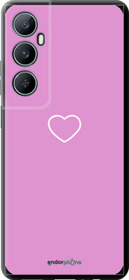 TPU чехол Сердце 2 для Realme C65 4G - 4863b-3719 изображение 