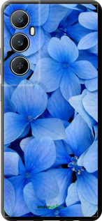 TPU чехол Синие цветы для Realme C65 4G - 526b-3719 изображение 