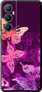 TPU чехол Метелики v2 для Realme C65 4G - 5475b-3719 изображение 