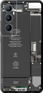 TPU чехол Детали смартфона для Realme C65 4G - 5487b-3719 изображение 