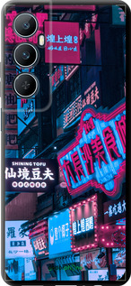 TPU чехол Hong Kong City для Realme C65 4G - 5536b-3719 изображение 