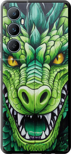 TPU чехол Зелёный дракон для Realme C65 4G - 5816b-3719 изображение 