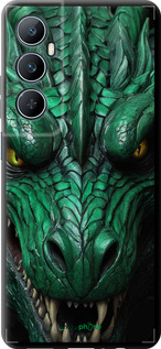 TPU чехол Зелёный дракон v2 для Realme C65 4G - 5817b-3719 изображение 
