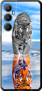 TPU чехол Тигр для Realme C65 4G - 6016b-3719 изображение 