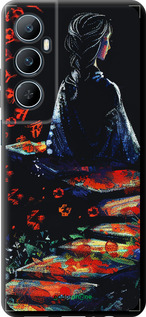 TPU чехол Мечтательная девушка для Realme C65 4G - 6042b-3719 изображение 