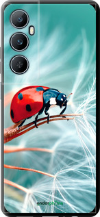 TPU чехол Божья коровка для Realme C65 4G - 6049b-3719 изображение 