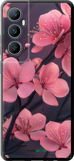 TPU чохол 'Пурпурова сакура' для Realme C65 4G зображення 4