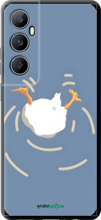 TPU чехол Гусь ныряет для Realme C65 4G - 6275b-3719 изображение 