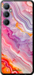 TPU чехол Мрамор 2 для Realme C65 4G - 6307b-3719 изображение 