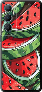 TPU чехол Кавун для Realme C65 4G - 6315b-3719 изображение 