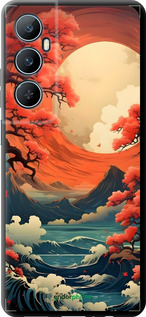 TPU чехол Природа японии для Realme C65 4G - 6327b-3719 изображение 