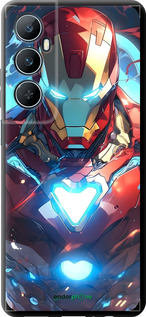TPU чехол Железный человек для Realme C65 4G - 6372b-3719 изображение 