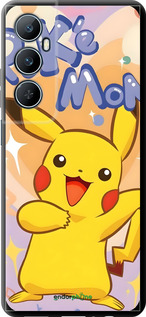 TPU чехол Пикачу для Realme C65 4G - 6383b-3719 изображение 
