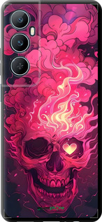 TPU чехол Череп арт для Realme C65 4G - 6385b-3719 изображение 