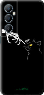 TPU чехол Кошка для Realme C65 4G - 6505b-3719 изображение 