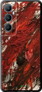 TPU чехол Абстрактная композиция в красных тонах для Realme C65 4G - 6541b-3719 изображение 