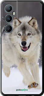 TPU чехол Бегущий волк для Realme C65 4G - 826b-3719 изображение 
