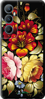 TPU чехол Хохлома 6 для Realme C65 4G - 829b-3719 изображение 
