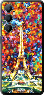TPU чехол Париж для Realme C65 4G - 830b-3719 изображение 