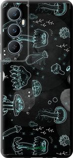 TPU чехол Медузи для Realme C65 4G - 906b-3719 изображение 