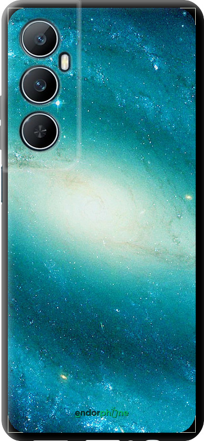 TPU чехол Голубая галактика для Realme C65 4G - 177b-3719 изображение 