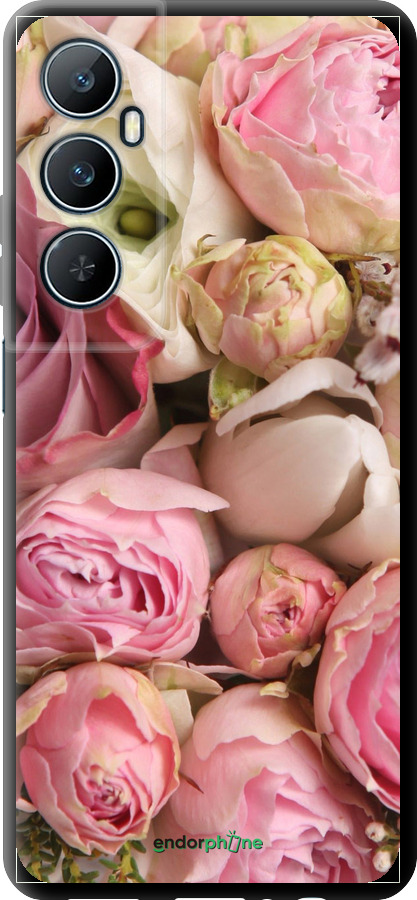 TPU чехол Розы v2 для Realme C65 4G - 2320b-3719 изображение 