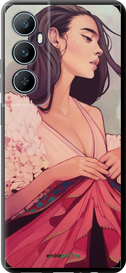 TPU чехол Kelsey Beckett для Realme C65 4G - 4034b-3719 изображение 
