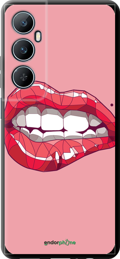 TPU чехол Sexy lips для Realme C65 4G - 4174b-3719 изображение 