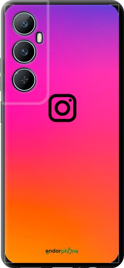 TPU чехол Instagram для Realme C65 4G - 4273b-3719 изображение 