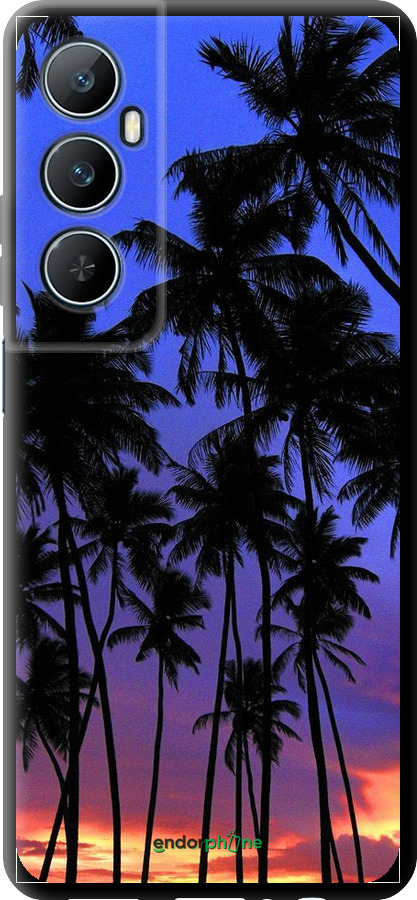 TPU чехол Пальми для Realme C65 4G - 4324b-3719 изображение 