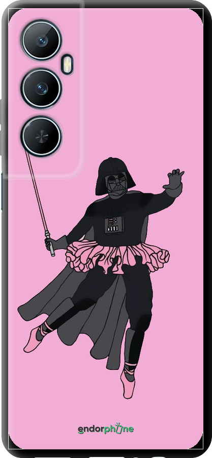 TPU чехол Pink Wader для Realme C65 4G - 4456b-3719 изображение 