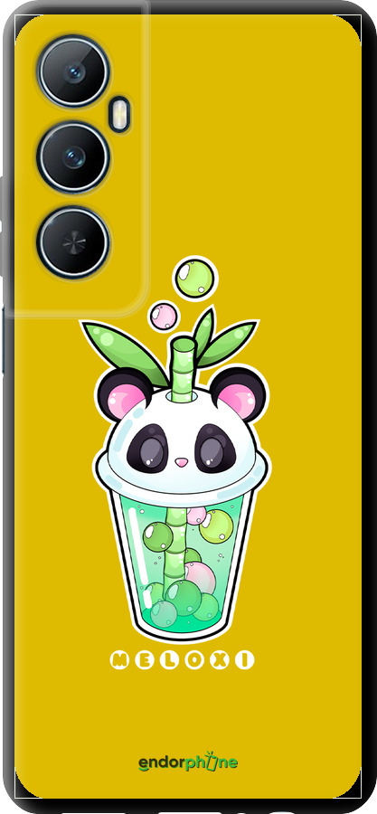 TPU чехол Панда 1 для Realme C65 4G - 4558b-3719 изображение 