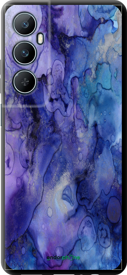 TPU чехол Мармур 7 для Realme C65 4G - 4802b-3719 изображение 