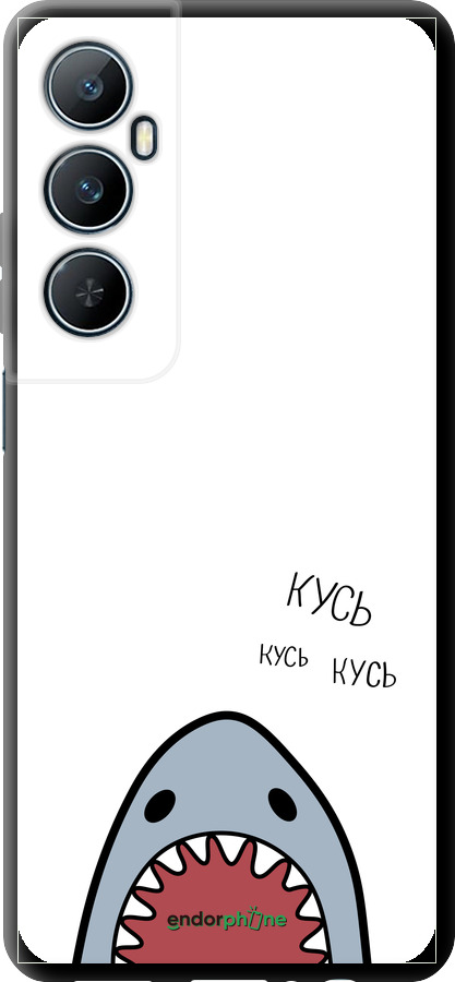 TPU чехол Акула для Realme C65 4G - 4870b-3719 изображение 