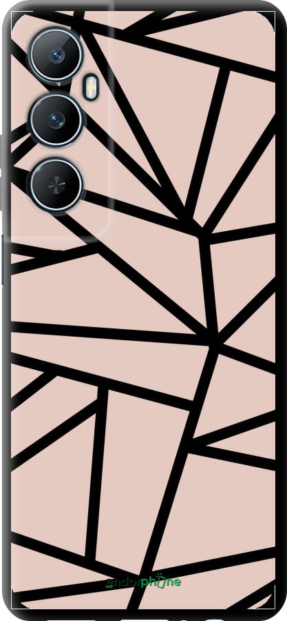 TPU чехол Абстракция 2 для Realme C65 4G - 4872b-3719 изображение 