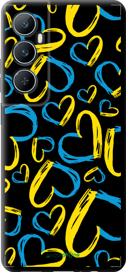 TPU чехол Серця UA  для Realme C65 4G - 5292b-3719 изображение 