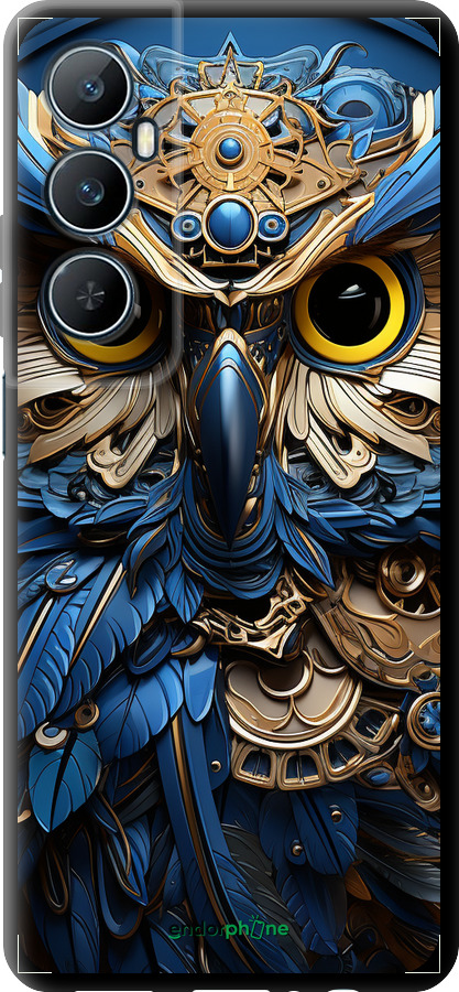 TPU чехол Сова v2 для Realme C65 4G - 5649b-3719 изображение 