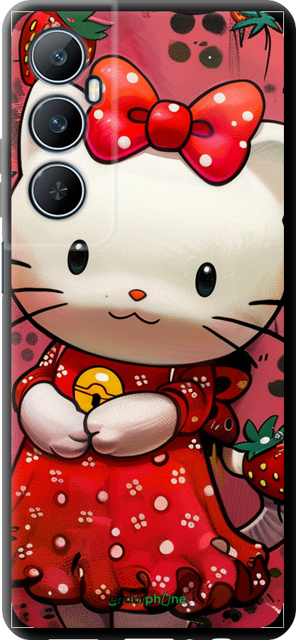 TPU чехол hello kitty1 для Realme C65 4G - 6036b-3719 изображение 