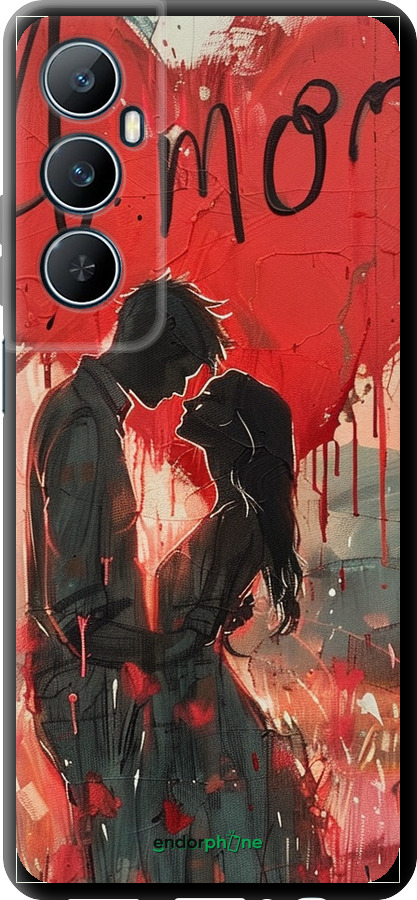 TPU чехол Amore для Realme C65 4G - 6047b-3719 изображение 