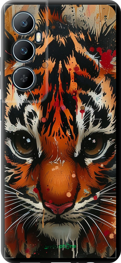 TPU чехол Mini tiger для Realme C65 4G - 6052b-3719 изображение 