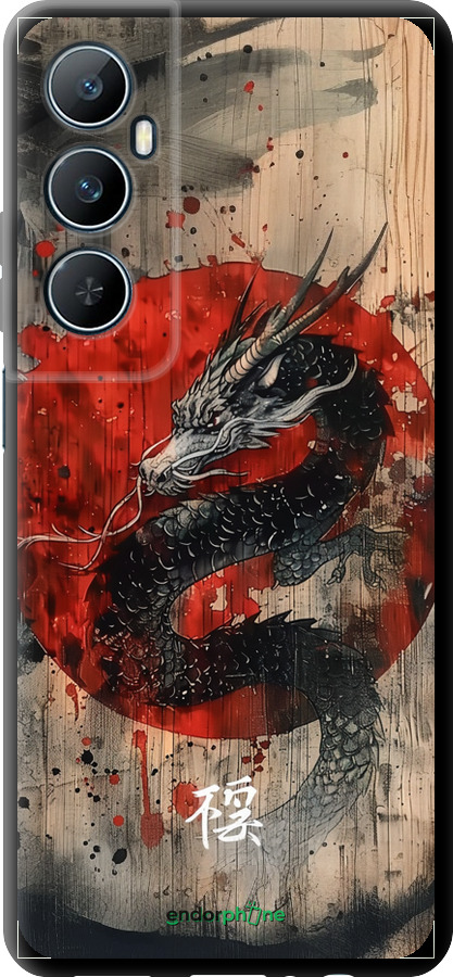 TPU чехол Східний дух для Realme C65 4G - 6100b-3719 изображение 
