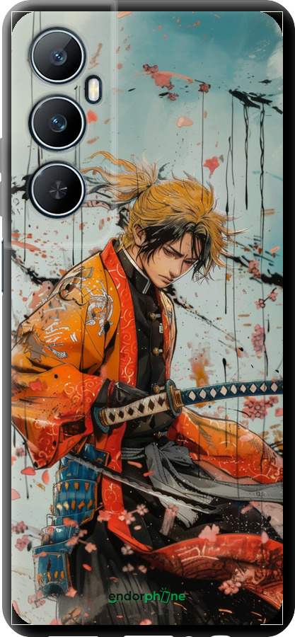 TPU чехол Agatsuma Zenitsu: Вбивця демонів для Realme C65 4G - 6118b-3719 изображение 