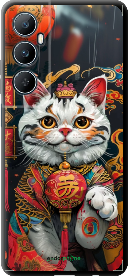 TPU чехол China Cat v2 для Realme C65 4G - 6135b-3719 изображение 