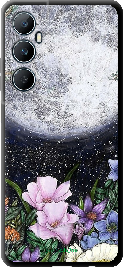 TPU чехол Полночь в саду для Realme C65 4G - 6259b-3719 изображение 