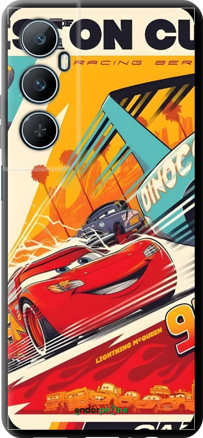 TPU чехол Тачки для Realme C65 4G - 6288b-3719 изображение 