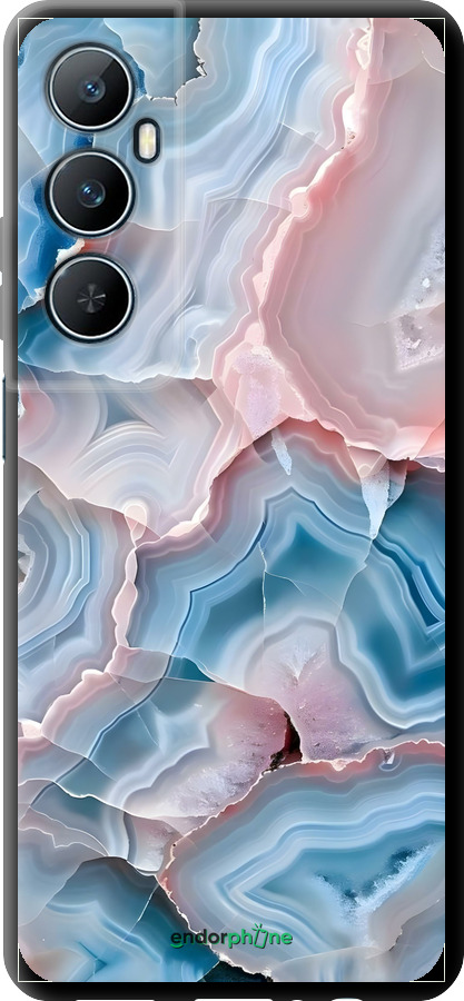 TPU чехол Мрамор для Realme C65 4G - 6306b-3719 изображение 