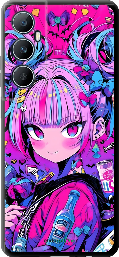 TPU чехол Аниме милаха для Realme C65 4G - 6314b-3719 изображение 