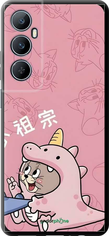 TPU чехол Том і джеррі 2 для Realme C65 4G - 6359b-3719 изображение 