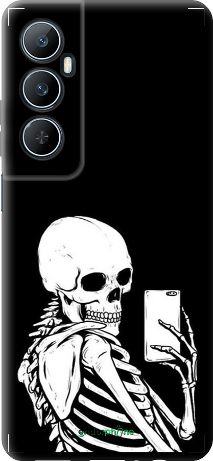 TPU чехол Скелет робить Selfie для Realme C65 4G - 6535b-3719 изображение 
